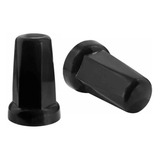 Kit 60 Capa Porca Belga Black Preta Roda Caminhao 32mm 33mm