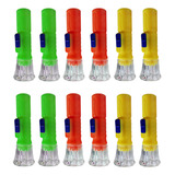 Kit 60 Lanternas Pequenas Chaveiro Led Lembrancinha Colorido