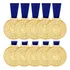 Kit 60 Medalhas Esportivas 43mm Honra Ao Mérito Participação