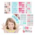 Kit 60 Unhas Postiça Infantil Decoradas Adesivo