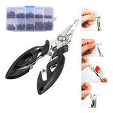 Kit 600 Anzol Chinu 3 A 12 Alicate De Pesca Aço Carbono