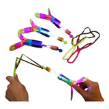 Kit 600 Brinquedo Lançador Girocóptero Voador C Led Barato