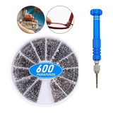 Kit 600 Mini Parafuso P Reparo Óculos E Relógio C Chave