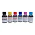 Kit 600ml Tinta Para Epson L1800 Corante Alta Definição Tinta Preto, Amarelo, Magenta, Ciano, Magenta Light, Ciano Light