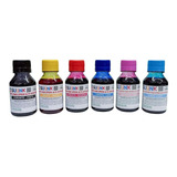 Kit 600ml Tinta Para Epson L1800 Corante Alta Definição Tinta Preto, Amarelo, Magenta, Ciano, Magenta Light, Ciano Light