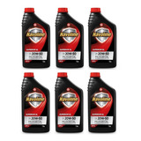 Kit 6l Óleo Motor Mineral Texaco Havoline Api Sl Sae 20w 50