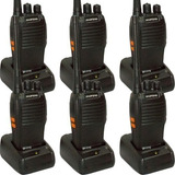 Kit 6radio Comunicador Baofeng
