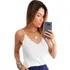 Kit 6regata Decote Blusa Feminina Camiseta Atacado Lisa Alça