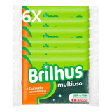 Kit 6un Bucha Esponja Brilhus Multiuso Bettanin
