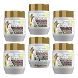 Kit 6un Creme Sebo De Carneiro C Óleo De Argan 240g