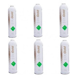 Kit 6un Fluido Gás Refr Dugold Tetrafluoretano R134a 750g