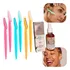 Kit 6un Lâmina P Depilação Dermaplaning   Óleo Rosa Mosqueta