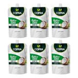 Kit 6uni Óleo De Coco sem Sabor 100ml Pouch Copra