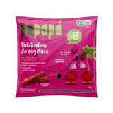 Kit 6x Palitinhos De Vegetais Infantil Beterraba Papapá 20g