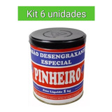 Kit 6x Pasta Sabão Creme P