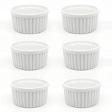 Kit 6x Ramekin 210ml Grande Porcelana