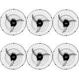 Kit 6x Ventilador Parede