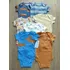 Kit 7 Body Carters Bebê Menino Algodão Manga Curta
