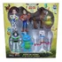 Kit 7 Bonecos Miniatura Toy Story 4 Woody Jessy Buzz Burro