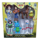 Kit 7 Bonecos Miniatura
