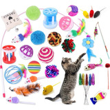 Kit 7 Brinquedos Interativos Para Gato