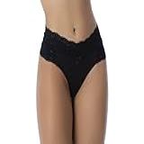 Kit 7 Calcinhas Fio Dental Em Renda Microfibra Lingerie Conforto Luxo VARIADAS GG 44 46 