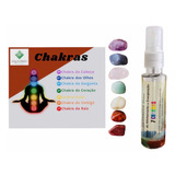 Kit 7 Chakras Pedras Naturais Spray