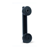 Kit 7 Conector Aço Inox 304 Reto Preto Fosco