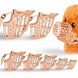 Kit 7 Focinheiras Plástica Ajustável Para Cães Cachorros Pet Shop Tamanho 1 Ao 7