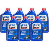 Kit 7 Mobil Super 2000 X3 10w40 Api Sp Semissintético