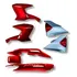 Kit 7 Peças Adesivado Yamaha Fazer 250 Vermelho 2008