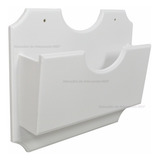 Kit 7 Porta Cartas Pintado 24x19x5 5 Madeira Mdf
