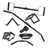 Kit 7 Puxadores Costas Neutro V Curvado Gluteo E   Crossover