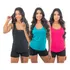 Kit 7 Regatas Corte A Laser Academia Detalhe Fitness Lisa Fe