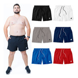 Kit 7 Shorts Bermuda Passeio Academia Liso Tactel Moda Praia