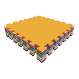 Kit 7 Tapete Tatame Eva 100x100x1cm 1x1 Metro 10mm