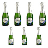Kit 7 Unid Espumante Aurora Moscatel Mini Baby Boreal 187ml