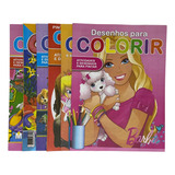 Kit 70 Revistinhas Para Colorir