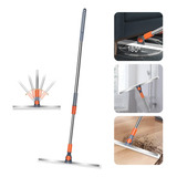 Kit 72 Rodo Vassoura Mágica Silicone Limpa Fácil Vidro Piso