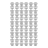 Kit 72x Ramekin Molheira Pequeno Porcelana 40ml Buffet Forno