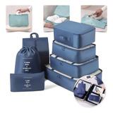 Kit 7pc Organizador Mala