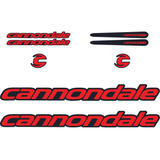 Kit 8 Adesivo Cannondale Logo Quadro Mountain Bike Bicicleta