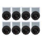 Kit 8 Alto Falantes Jbl 6trfx50 Com Arandelas Som Ambiente