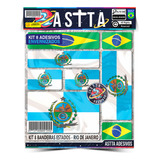 Kit 8 Bandeiras Estados