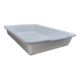 Kit 8 Bandeja Retangular Multiuso 7 Litros Plástica Alimento