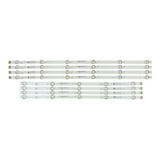 Kit 8 Barra Led Philco Ptv55u21 Ptv55u21dswn Nova Original