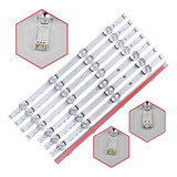 Kit 8 Barras De Led Compatível Com 42lb5500 42lb5600 42lb5800 42lf5850 Televisão 42 Polegadas Fita Térmica