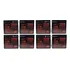 Kit 8 Bateria Selada Global 12v 5ah Up1250 Luz Emergência