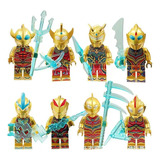 Kit 8 Bonecos Ultraman