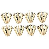 Kit 8 Cachepote Orquídeas Plantinhas Vaso Madeira Semente